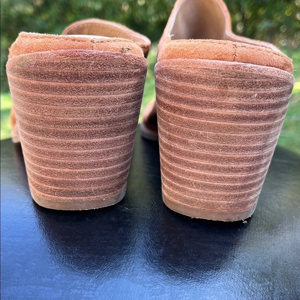 Sofft Strathmore ruched sandals brown women’s size 10 - Picture 3 of 9